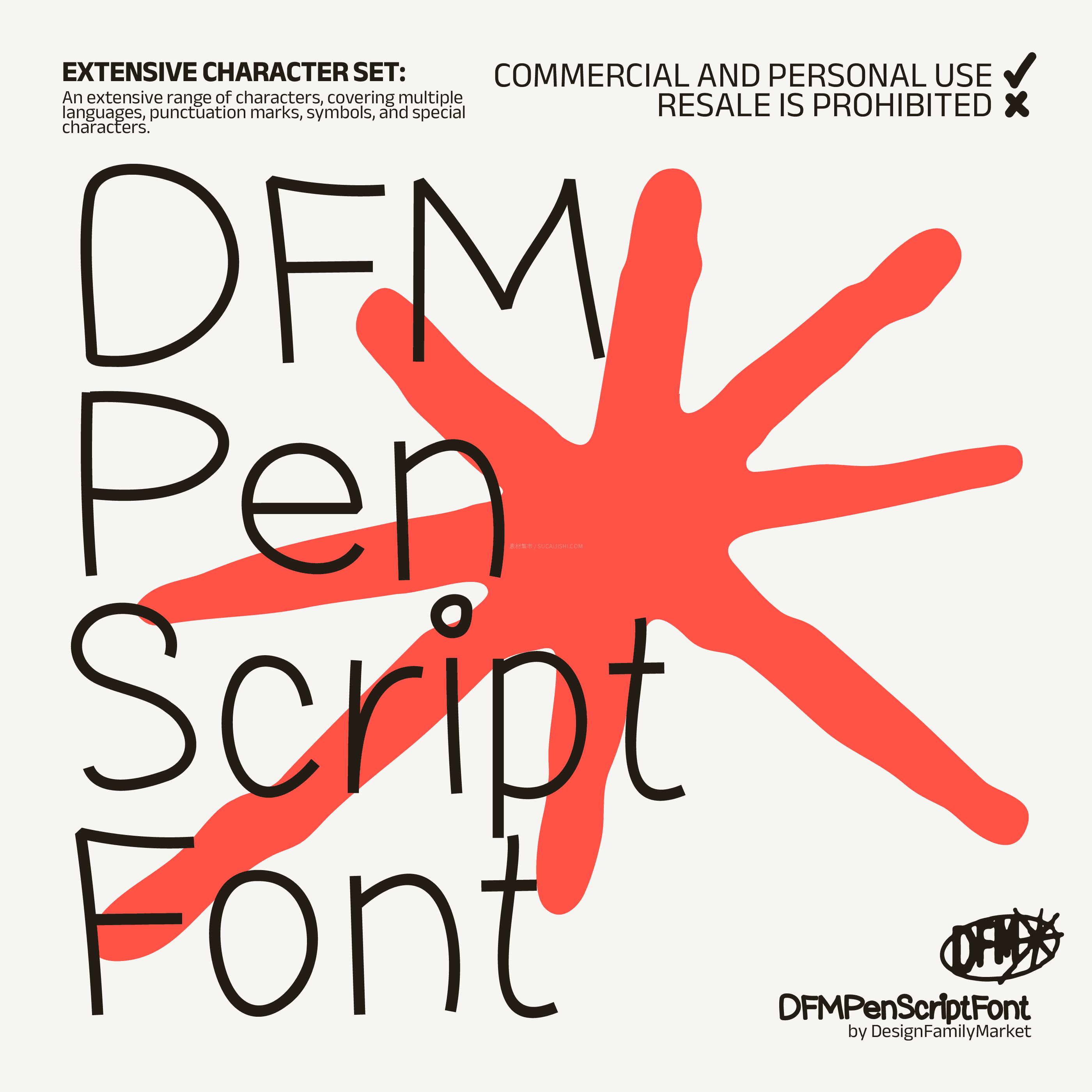 DFM Pen Script FontֻͿѻ壬